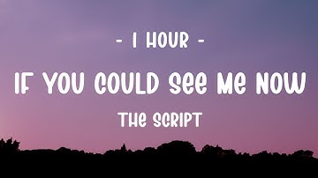 [1 HOUR] The Script - If You Could See Me Now (Lyrics)