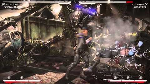 Sonya MKX Special Forces overhead corner option