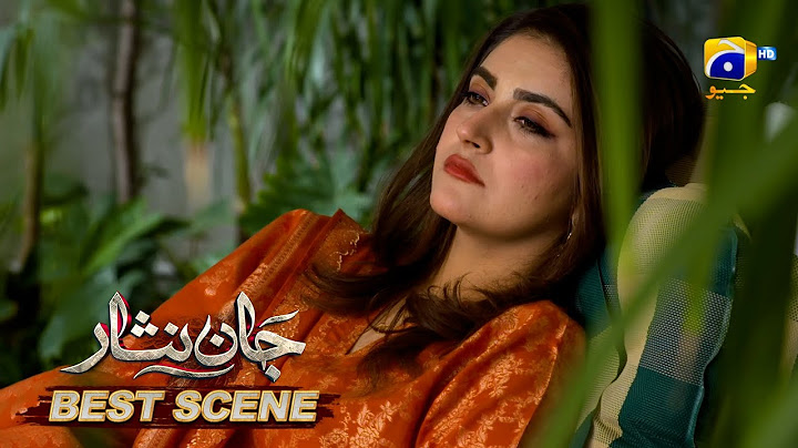 Jaan Nisar Episode 29 | 𝐁𝐞𝐬𝐭 𝐒𝐜𝐞𝐧𝐞 𝟎𝟏 | Danish Taimoor - Hiba Bukhari - Haroon Shahid - Har Pal Geo