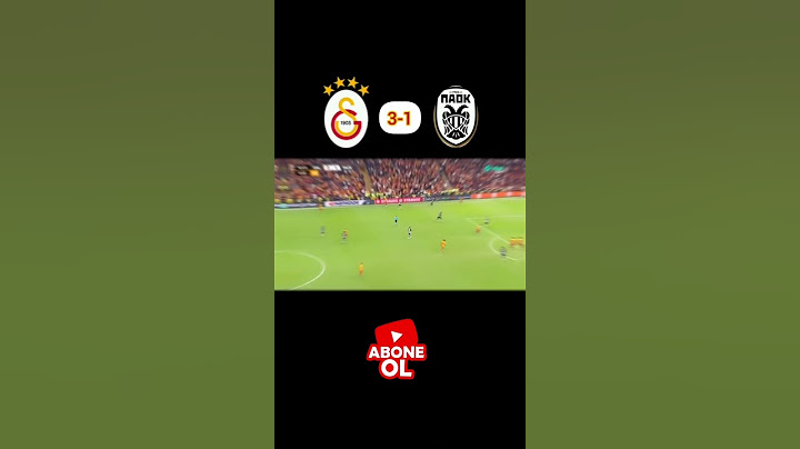 🦁 Galatasaray (3-1) Paok UEFA Highlights #keşfet
