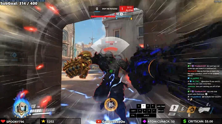 Overwatch Rollout Doomfist God GetQuakedOn Tryhard Gameplay With 34 Elims