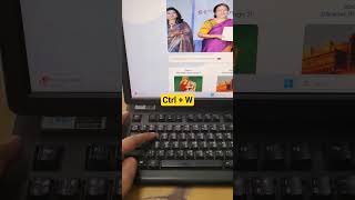 “1-Second Trick to Close Browser Tabs (Ctrl + W)”