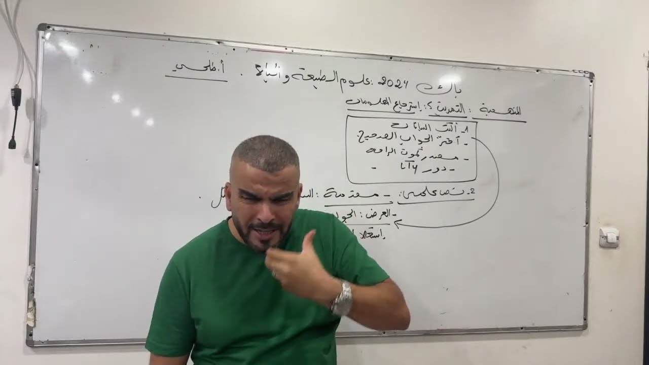 مراجعة ختامية في اقوى فرزة في العلوم بكالوريا 2024