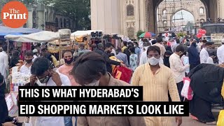 CM KCR does not want a lockdown, this is how Hyderabad’s Eid shopping markets look like