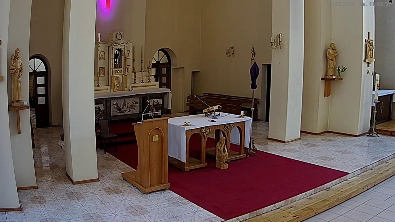 Tiešraide no Kristus Karaļa baznīcas