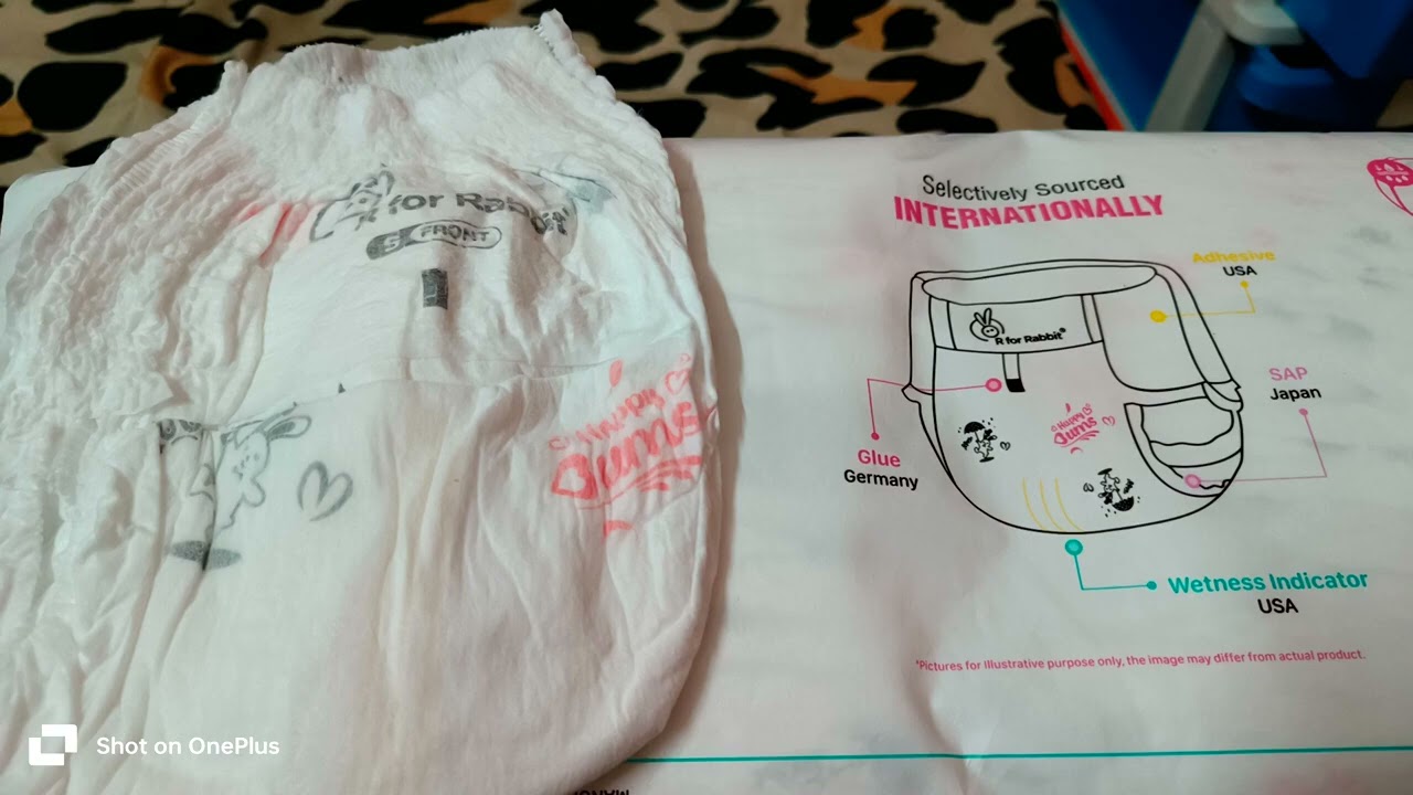 R for Rabbit diaper Review for new born, toddlers and kids | firstcry haul | Best Diaper For Babies