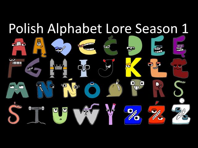 Alphabet Lore Poster