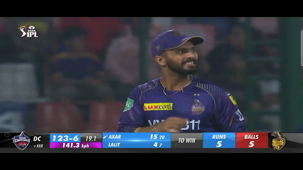 DC vs KKR || IPL 23 || last Over drama || Liton Das || - YouTube