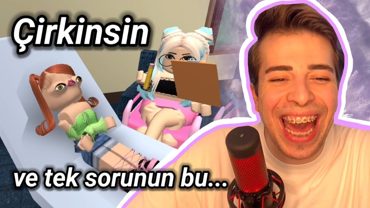 ROBLOXTAKİ PSİKOLOG OYUNUNDA VELEDLERDEN TERAPİ ALDIM ÇÜNKÜ PARAM YOK 💀