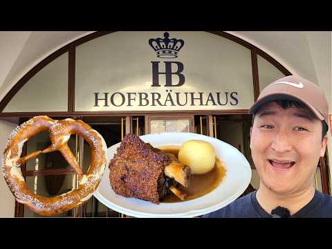 Is Germany's Most HYPED Restaurant Worth it? Trying Munich's Hofbräuhaus!