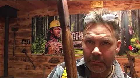 Double bit axe restoration nearing completion