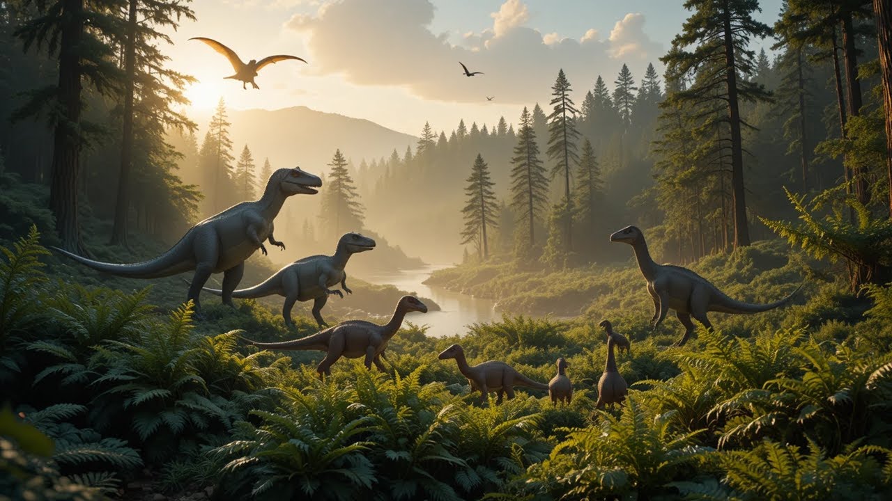 Evolution of Dinosaurs: From Tiny Hunters to Giant Titans | Prehistoric Journey in 10 Minutes