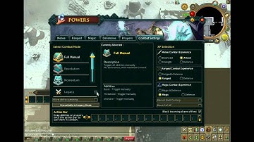 How to get out of legacy mode in runescape