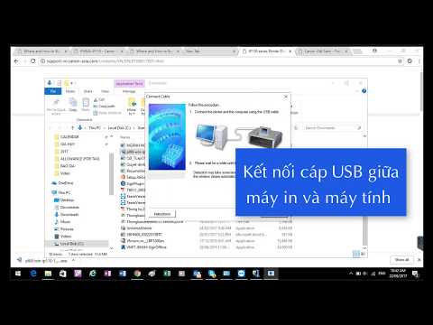 Hướng dẫn cài Driver Wifi máy in Canon Pixma iP110 trên Win10 – 64bit