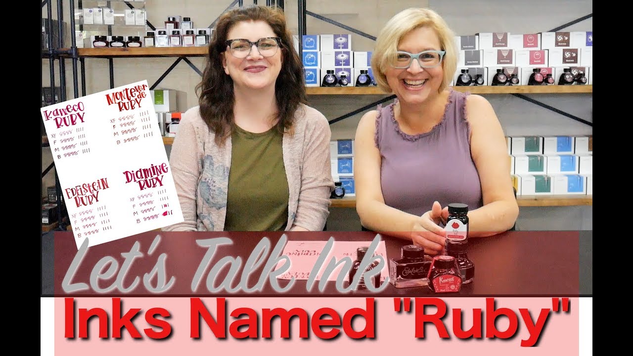 Let's Talk Ink: Inks Named 