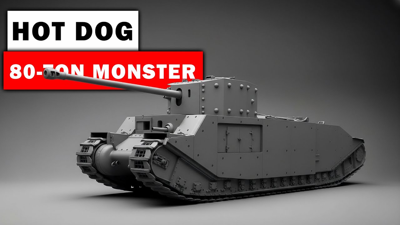 Британский 80-тонный монстр — смог бы TOG II выдержать атаку немецких танков?