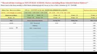 Filling Out The Par Form