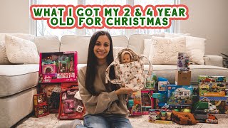 WHAT I GOT MY 4 YEAR OLD GIRL & 2 YEAR OLD BOY FOR CHRISTMAS 2022 | TODDLER GIFT GUIDE