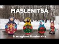 MASLENITSA VLOG | Traditional Folk Holiday In a Regional Russian City