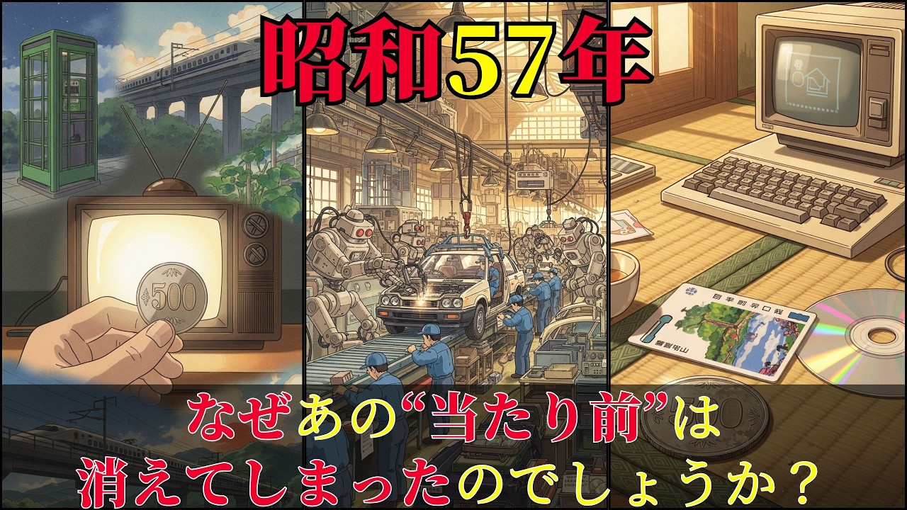 昭和57年、なぜあの年はこんなにも心に残っているのでしょうか？
