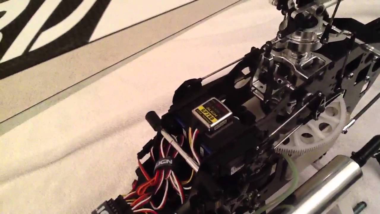 BIG SURPRISE ALIGN TREX 600 Nitro pro limited edition.