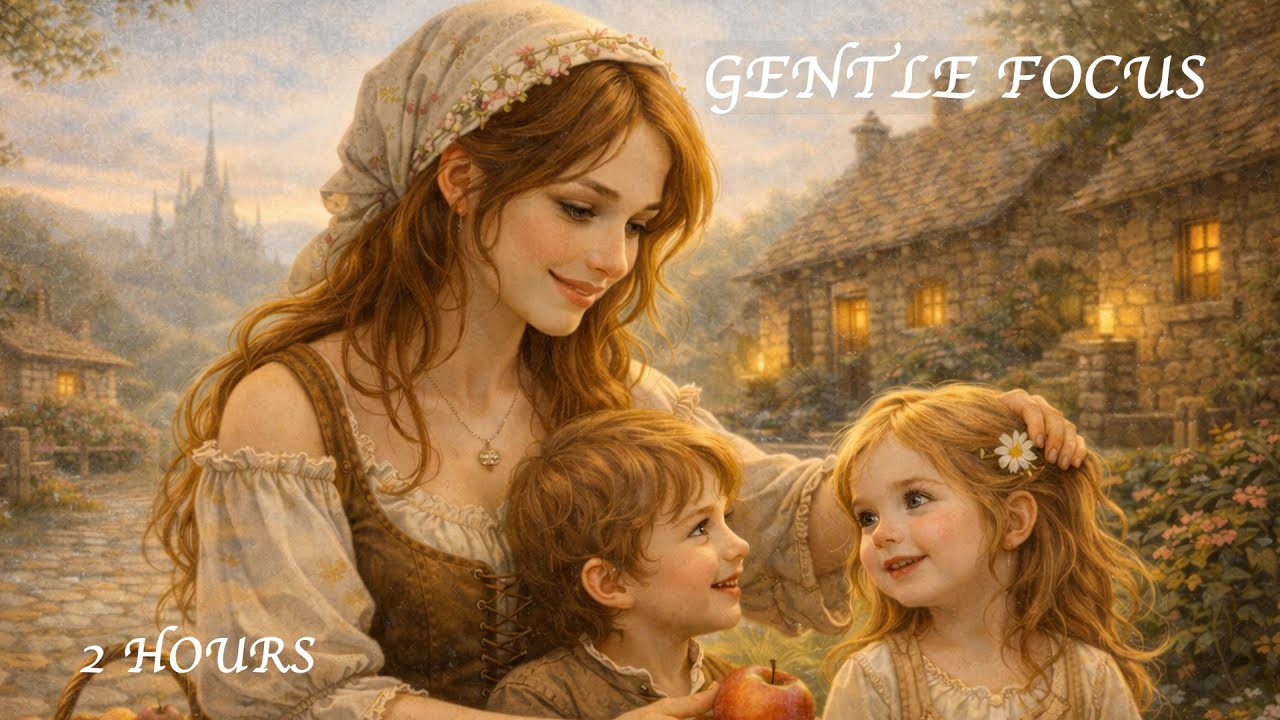 【Cozy Fantasy】Gentle Morning Focus (2 Hours)｜Study & Work BGM（作業・勉強）