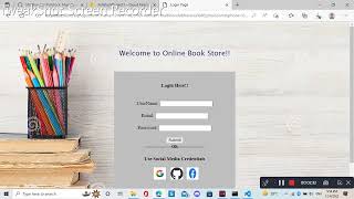 Web Application on Books Store #HTML#JS#CSS
