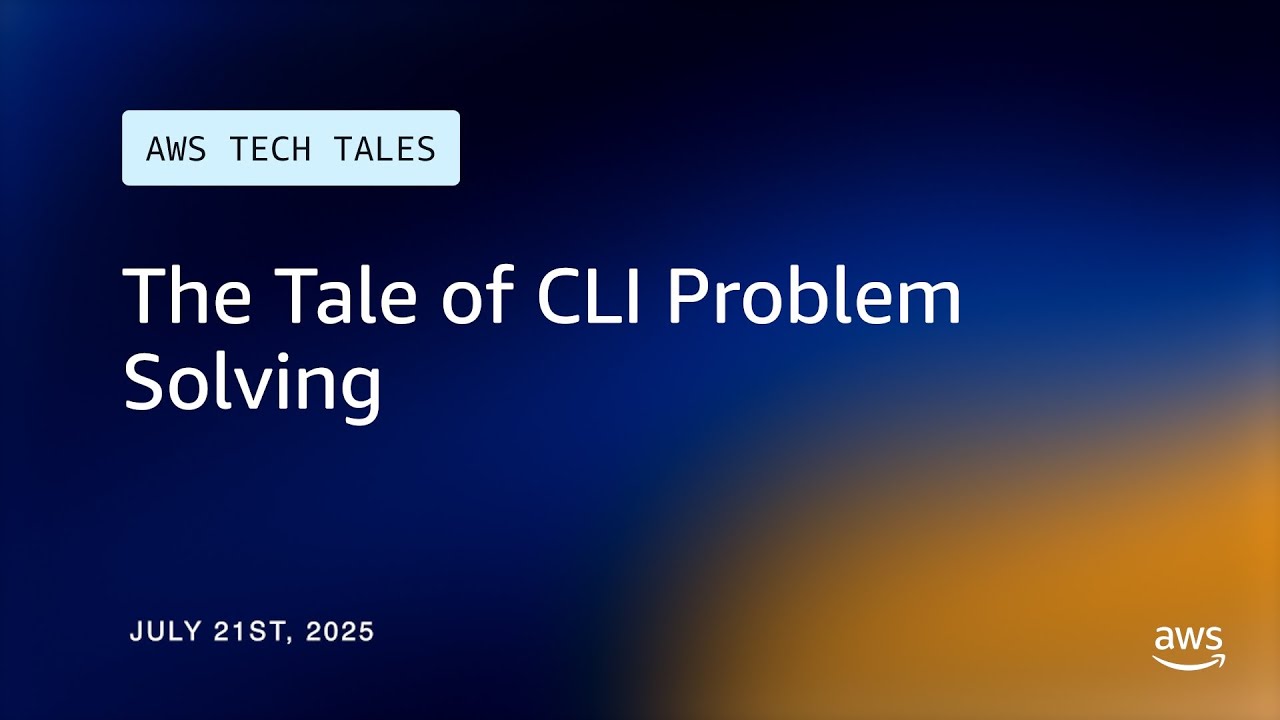 The Tale of CLI Problem Solving | AWS Tech Tales  S4 E22