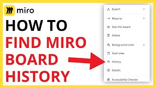 How to Find Miro Board History [QUICK GUIDE]