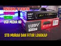 SET TOP BOX TV DIGITAL TERBAIK BISA YOUTUBE LUBY DVB T2