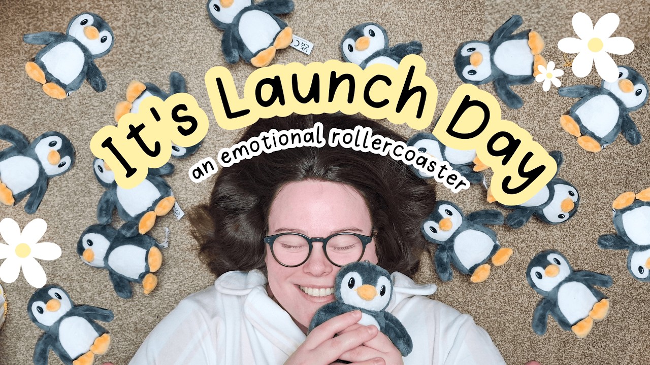 Запуск моего ПРОДУКТА МЕЧТЫ ✨️ Очень реалистичный один день из жизни 🐧 Видеоблог из студии