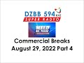 Melo Del Prado Sa Super Radyo DZBB Commercial Breaks August 29 2022 Part 4