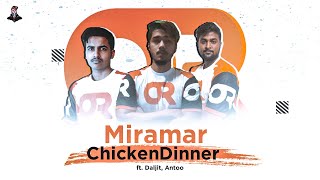 ORsc0utOP? || Miramar Chicken Dinner Ft.@DaljitskGaming @AntoPlayz : sc0ut