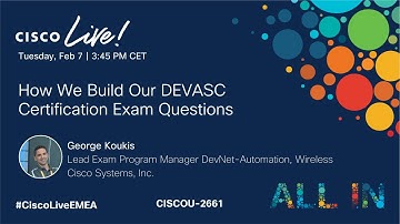 How We Build Our DEVASC Certification Exam Questions