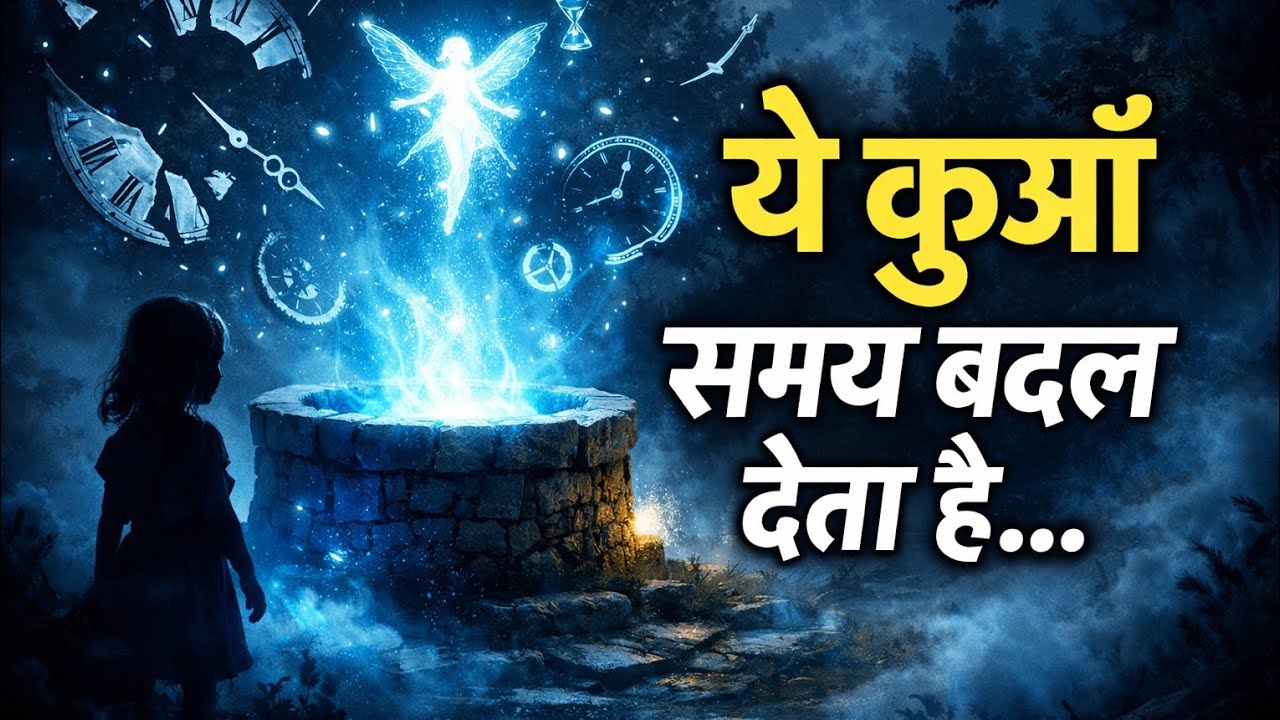 “जादुई कुआँ और समय की परी | एक रहस्यमयी Fairy Tale जो समय की कीमत सिखा दे | Hindi Moral Story”