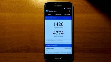 Samsung Galaxy S6 - CyanogenMod 13 (Android 6.0.1) - Geekbench 3 Test