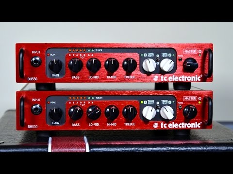 TC ELECTRONIC BH550 / BH800 REVIEW // BassTheWorld.com