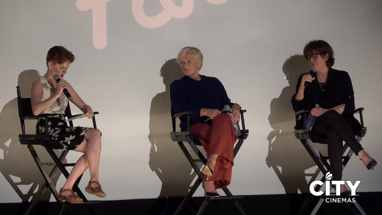THE WIFE Q&A with Glenn Close & novelist Meg Wolitzer