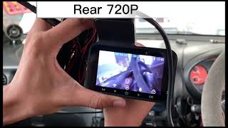 TMAZ DASH CAM 319 (FRONT 1080P/REAR 720) - HOW TO INSTALL APPS AND CONNECT WIFI DASHCAM TO PHONE