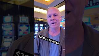 $200 on Roulette!! #casino #gambling #comedy #fyp #shorts #roulette #funny