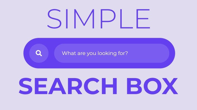 Simple Search Box