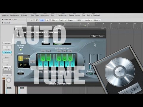 How to Auto Tune in Logic Pro 9