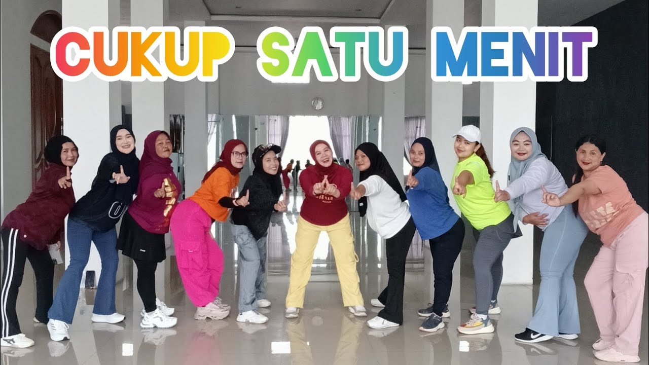 ZASKIA GOTIK -  DJ CUKUP 1 MENIT REMIX FULL BASS 2025 | Senam Kreasi Terbaru SENAM NHSC