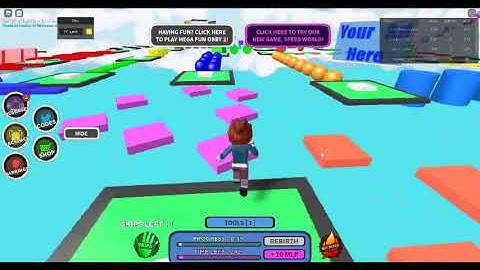 Roblox MEGA FUN OBBY inf jump😱