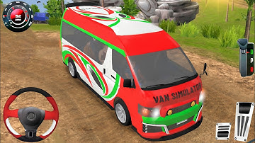 New Van Minibus Driving Games - Minibus Simulator 3D - Bus Game Android Gameplay