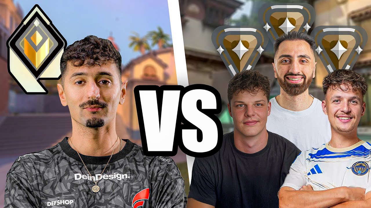 3 Noobs gegen 1 Pro in Valorant lief anders als erwartet…