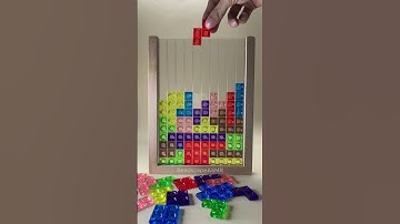 So Satisfying! Tetris ASMR Game Play  #satisfying #calmingsounds #asmr #oddlysatisfying