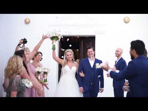 Santorini wedding, a