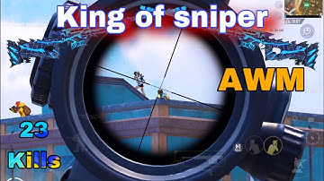 26kills new king of sniper AWM gameplay PUBG mobile SAMSUNG,A6,A7,J7,S5,S6,S7,S9,A10,A20,A30,A50,A70