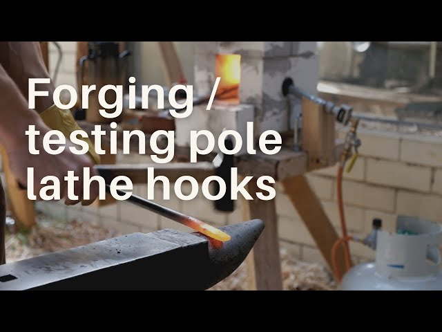 Pole Lathe Turning Hook Tools, 6 styles & Ash Handle — WOODSPIRIT HANDCRAFT